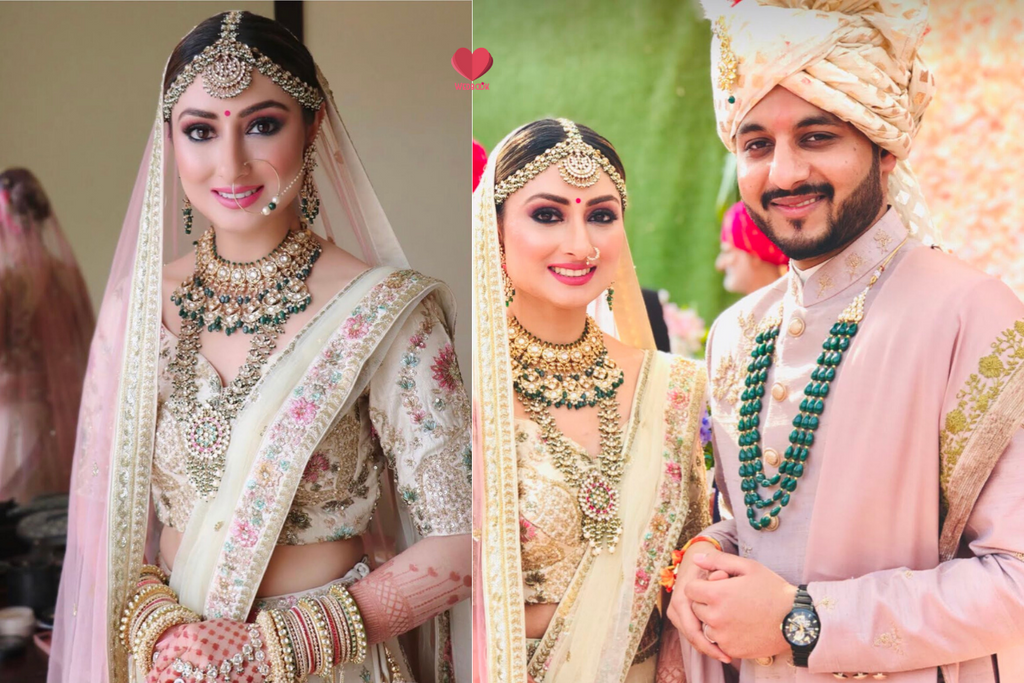 Dreamy Alwar Destination Wedding Of A Couple Who Spent A Decade Together!