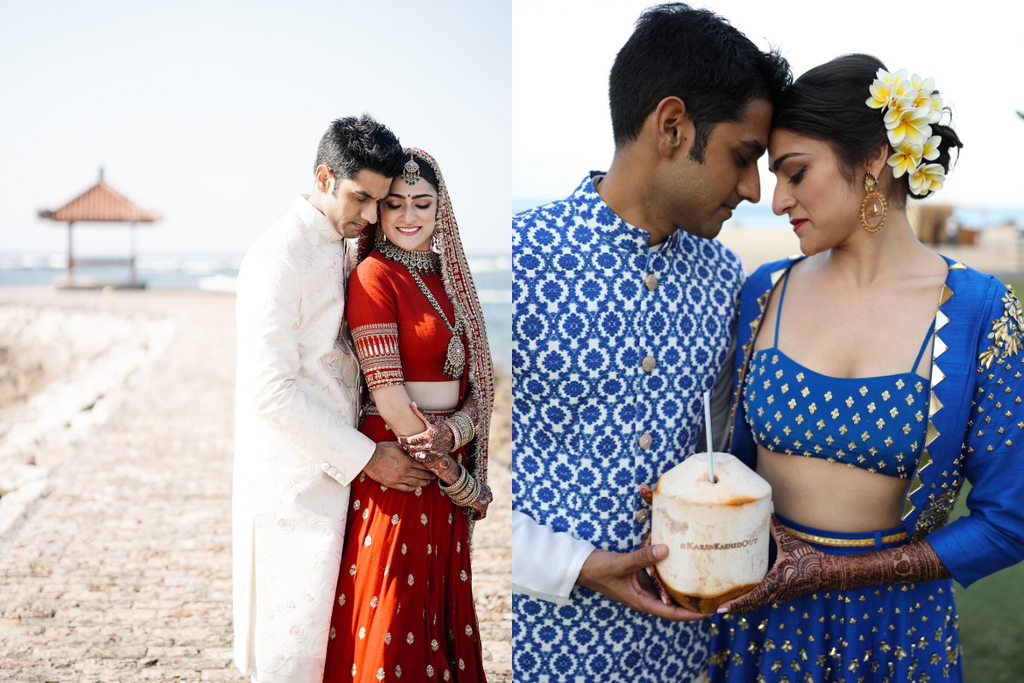Bali Destination Wedding Of A Fashion Entrepreneur Who Slayed In Deepika's Wedding Lehenga!