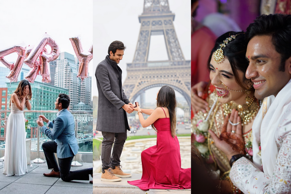 These High-School Sweethearts Got Married After Double Surprise Proposals!