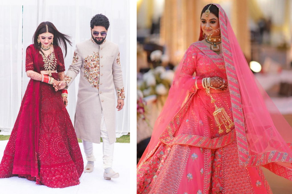 Bride Sagarika Designed Her Own Big Day Lehenga, Check Out Her Wedding Album!