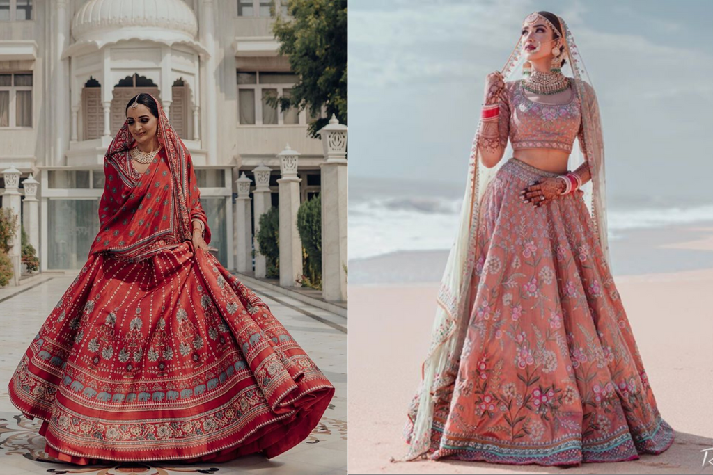 Anita Dongre Makes Best Lightweight Wedding Lehengas! + 25 Brides Who Wore Them On Their Big Day!