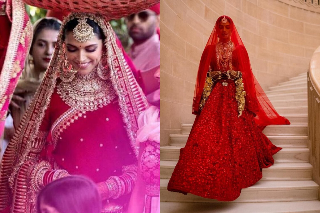 The Actual Deepika Padukone, Anushka Sharma & Priyanka Chopra Sabyasachi Lehenga Cost