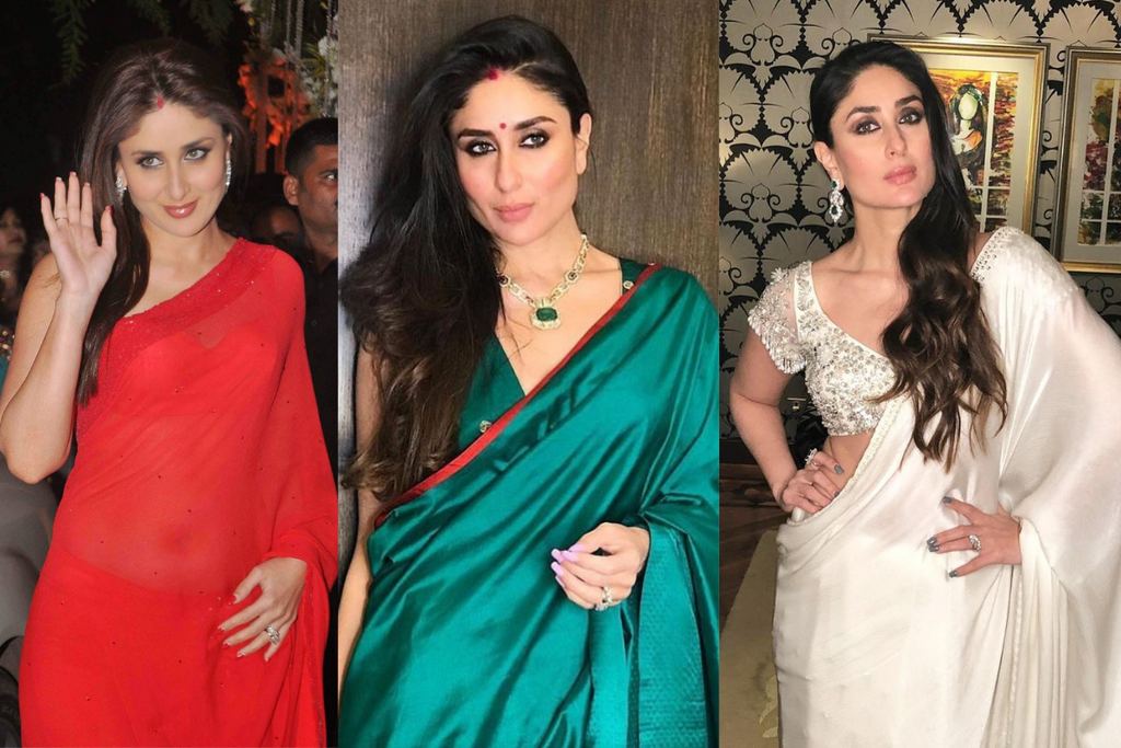 11 Times Kareena Kapoor Captured A Indian Woman's True Love For Saree!