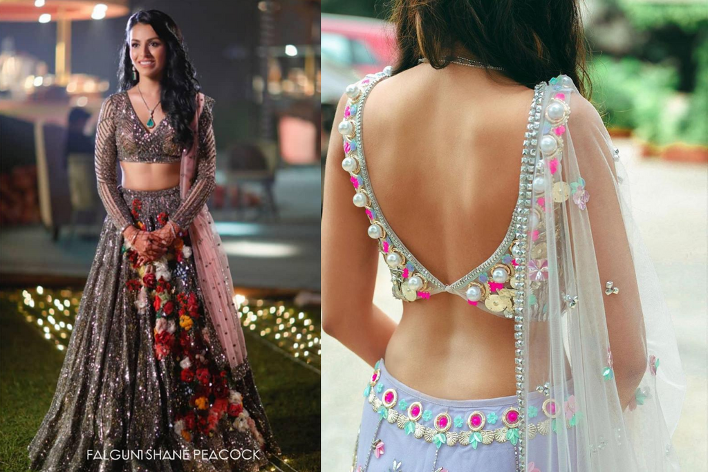 50+ Lehenga Blouse Designs (Front & Back) To Bookmark Right Away!