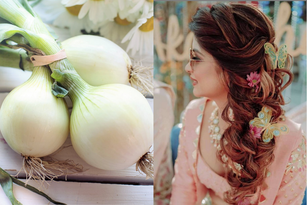 How To Use Onion Juice For Hair Growth, #BridalHaircare!