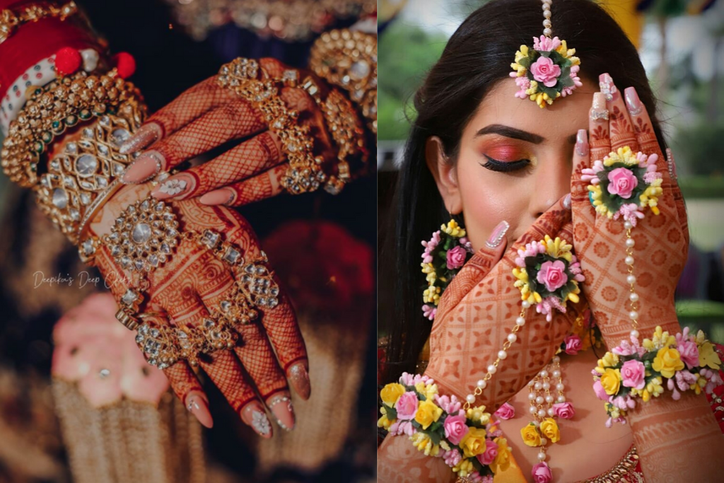 45+ Glamorous Wedding Nail Art Designs For Indian Brides + Some Useful Tips!